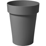 BLUMAX visoka okrugla posuda za biljke Melrose (Vanjska dimenzija (ø x V): 40 x 50 cm, Plastika, Sive boje) Cijene