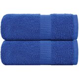 vidaXL Ručnici za pranje ŽABA 2 kom. Plave 30x30 cm 360 g/m² - Plava 30 x 30 cm 2 Cijene