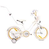  Dječji bicikl guralica Heart 16" bijelo-zlatni | shoptok.hr