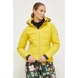 Descente Smučarska jakna s puhom Joanna rumena barva