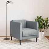  Fotelja od tkanine svjetlosiva | Shoptok.si