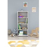 Hanah home polica za knjige glass white