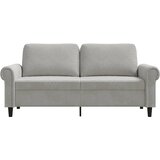  Dvosjed Svjetlosiva 140 cm baršunasti | shoptok.hr