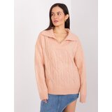Wool Fashion Italia Sweater-AT-SW-2349-2.96-Peach | shoptok.hr