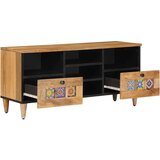 TV ormar Prirodna 100 x 33 5 x 46 cm Čvrsto drvo manga - Prirodna | shoptok.hr