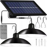  2x solarna viseča 80W LED svetilka hladno bela 3600mAh IP44 Cene