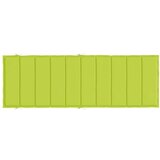  Jastuk za ležaljku jarkozeleni 186 x 58 x 3 cm tkanina Oxford | shoptok.hr