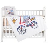 Chipolino posteljina set 5 elem. Bear with Bicycle | shoptok.hr