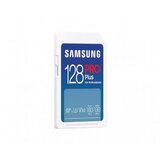 Samsung MB-SD128SB/WW sd card 128GB, pro plus, sdxc, uhs-i U3 V30 class 10, read up to 180MB/s, write up to 130 mb/s, for 4K and fullhd video recording, w/usb card reader | ePonuda.com