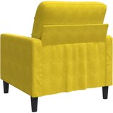  Fotelja žuta 60 cm baršunasta | shoptok.hr