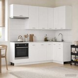  Kuhinjska jedinica LYON 8 kom. Bijela Konstruirano drvo - Bijela 80 cm Cijene