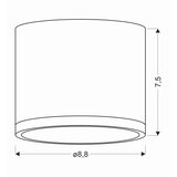Lesnina XXXL STROPNA LED-SVETILKA 9 W 650 lm 4000 K 230 V | Shoptok.si