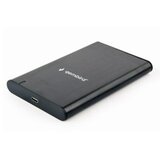  Kućište za externi USB3.1 2,5″ HDD GEMBIRD EE2-U3S-6, Type-C, brushed aluminum, black Cijene