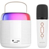 BAVIN mini karaoke zvučnik sa mikrofonom bela - BM-19 bela | Eponuda.com