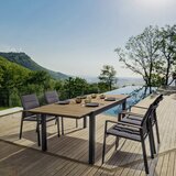 BIZZOTTO Aluminijasta vrtna miza 90x140 cm Elias – | Shoptok.si