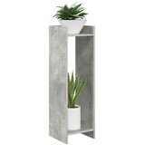  Stalak za biljke s policom 2 pcs Betonsko Siva 30 x 30 x 100 cm | shoptok.hr