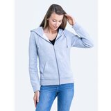 Big Star Woman's Zip hoodie Sweat 171493 Black Knitted-901 Cene