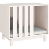  za pse bijela 70 x 50 x 62 cm od masivne borovine | Eponuda.com
