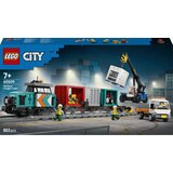 Lego LEGO® City - Pristaniški tovorni vlak z žerjavom in tovornjak (60509) | Shoptok.si