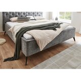 Meise Möbel Siva oblazinjena zakonska postelja 180x200 cm Alicante – | Shoptok.si