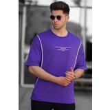 Madmext T-Shirt - Purple - Oversize Cene