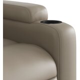  Naslonjač od umjetne kože boja cappuccina | shoptok.hr