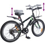  Dječji Bicikl 20 Inča 6-Speed za djecu od 6 do 11 godina Crna | shoptok.hr