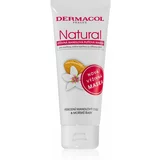 Dermacol natural almond face mask hranilna maska za obraz 100 ml za ženske