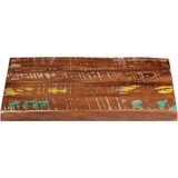 Stolna ploča 50x50x3,8 cm četvrtasta masivno obnovljeno drvo | shoptok.hr