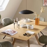 SCHÖNER WOHNEN 14606-18-LED prigušiva luster na sajli LENTE LED/17W/230V prečnik 40 cm crna | Eponuda.com