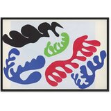  Slika - Henri Matisse – Lagoon III (from Jazz) 90x60 U crnom drvenom okviru | shoptok.hr