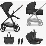 Kikka Boo Kolica Mia 3in1 set sa I-SIZE autosedištem i tvrdom korpom Black Cene