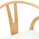  Stolac za blagovanje 2 pcs Prirodna i svijetla | shoptok.hr