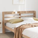 vidaXL Vzglavje s policami 140 cm trdna borovina | Shoptok.si