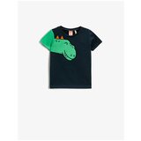 Koton Dinosaur Printed Short Sleeved T-Shirt Cotton Cene