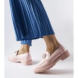 Gemre Pink patent loafers Scranton | Shoptok.si
