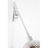 Jotex Željezna zidna lampa sa savitljivom konstrukcijom s utikačem u sjajno srebrnoj boji Lincon – | shoptok.hr