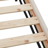 Livetastic OBLAZINJENA POSTELJA 180 cm x 200 cm , les, tekstil bela | Shoptok.si