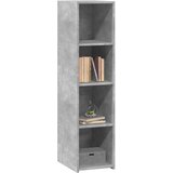  Visoka komoda siva betona 30x41x124 cm od konstruiranog drva | shoptok.hr