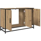  Kupaonski ormar s pohranom Umjetnički hrast 90 x 33 x 60 cm | shoptok.hr