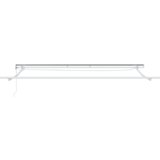 vidaXL Avtomatska retraktibilna tenda z LED belo 500x300 cm | Shoptok.si