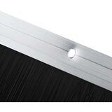  Držač četke za vrata 12 pcs Srebrno 100 cm Aluminijski legura | shoptok.hr