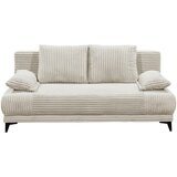 MID.YOU ZOFA S POSTELJNO FUNKCIJO, svetlo siva tekstil | Shoptok.si