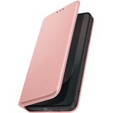 AVIZAR Denarnica etui za Samsung Galaxy S25 FE magnetni s stojalom za video, Šampanjec roza, (5000190003) | Shoptok.si