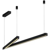 CINQUE Crna LED viseća svjetiljka s metalnim sjenilom Cicanto – | shoptok.hr