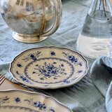 Costa Nova Moder/bež desertni krožnik iz kamenine ø 17 cm Vila – | Shoptok.si