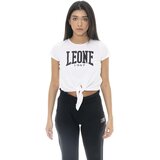 Leone 1947 Majice s kratkimi rokavi Woman T-Shirt Short Sleeves Spring Vibes Bela | Shoptok.si