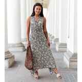 Gemre Navy blue floral dress Napolitano Cene