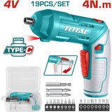 Total Akumulatorski izvijač 4V/1,5Ah/4Nm/Type-C/2pos (TSDLI0442) | Shoptok.si
