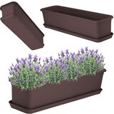 KADAX Balkonsko korito 60 cm Cvetlični lonec Stojalo za cvetlične lončke Stojalo za balkonske rože, (5000353176) | Shoptok.si